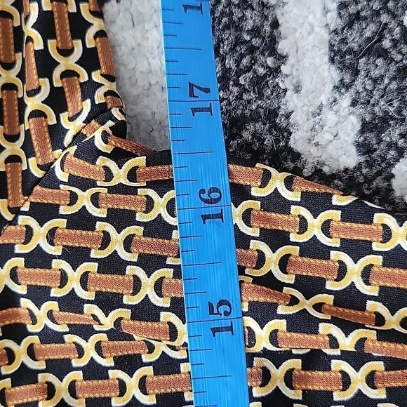Michael Kors Abstract Pattern Blouse M - Picture 7 of 8